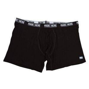 MADE HERE Men’s All American Boxer Brief Black/White